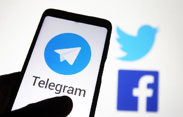      Twitter, Facebook  Telegram    